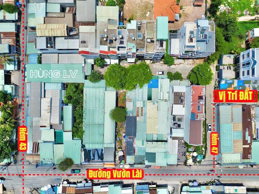 Lô góc 2 mt ngay chợ vườn lài, 5.3x24m=122m2. cần bán gấp 8.5 tỷ