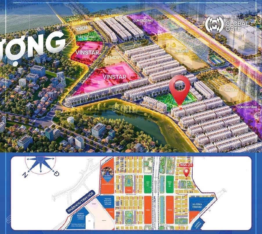 Liền kề ngôi sao 80m2 view công viên rẻ hơn giá chủ đầu tư