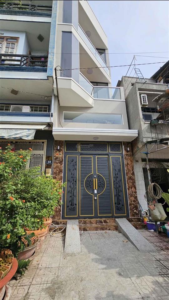Cần bán gấp giảm hơn 1 tỷ nhà 4 tầng mới đẹp mặt tiền đường có lề rộng khu p4 q8 cũ