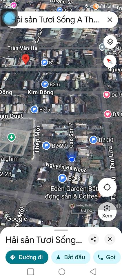 Đất biển tân trà đường cao sơn 7, 90m2, lô sạch đẹp hướng bắc giá rẻ