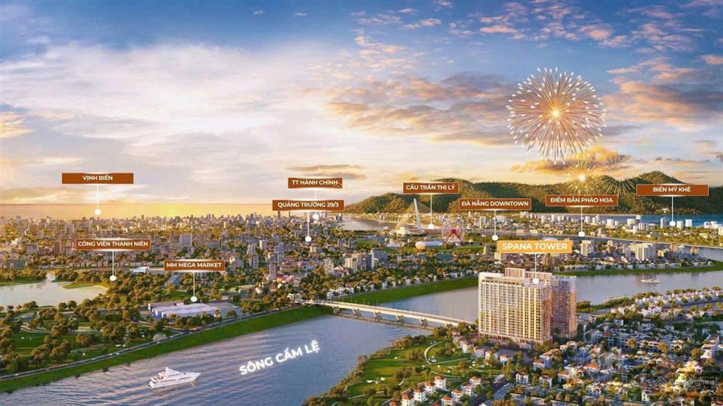 Sun spana tower chỉ 3,5 tỷ sở hữu căn hộ ngay trung tâm đà nẵng view sông trả trước 1,1 tỷ nhận nhà