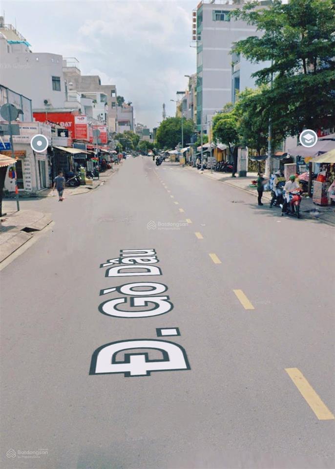 Bán nhà mặt tiền gò dầu 90m2 hiếm ngang 4m5 3 tầng đường 12m giá 10.x tỷ tl chủ gấp bán