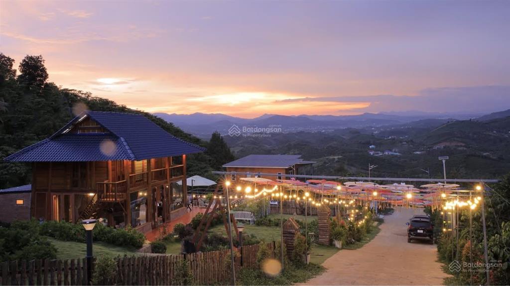 Làng oa chỉ 2,390 tỷ sở hữu 1000m2 full thổ cư với nhà gỗ view săn mây, an ninh 24/7