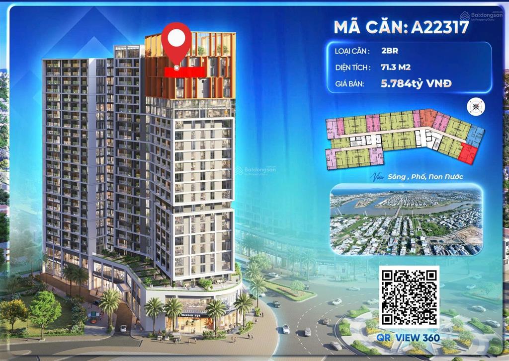 Căn hộ 2pn view biển tại cora tower tiềm năng cho thuê và đầu tư dài hạn tại đà nẵng