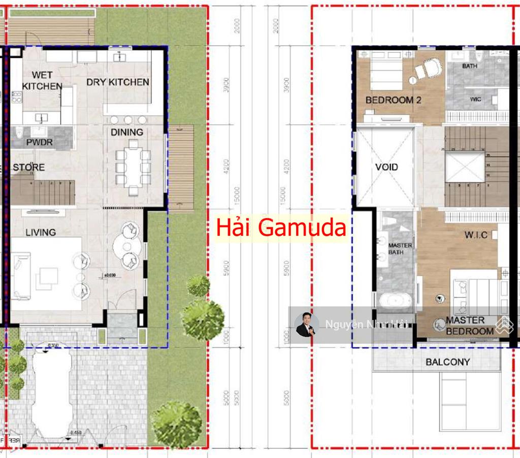 Bán villa bt1.3 220m2 ngang 10m the meadow bình chánh chỉ 1 căn chỉ 18 tỷ. pkd 0931 280 ***