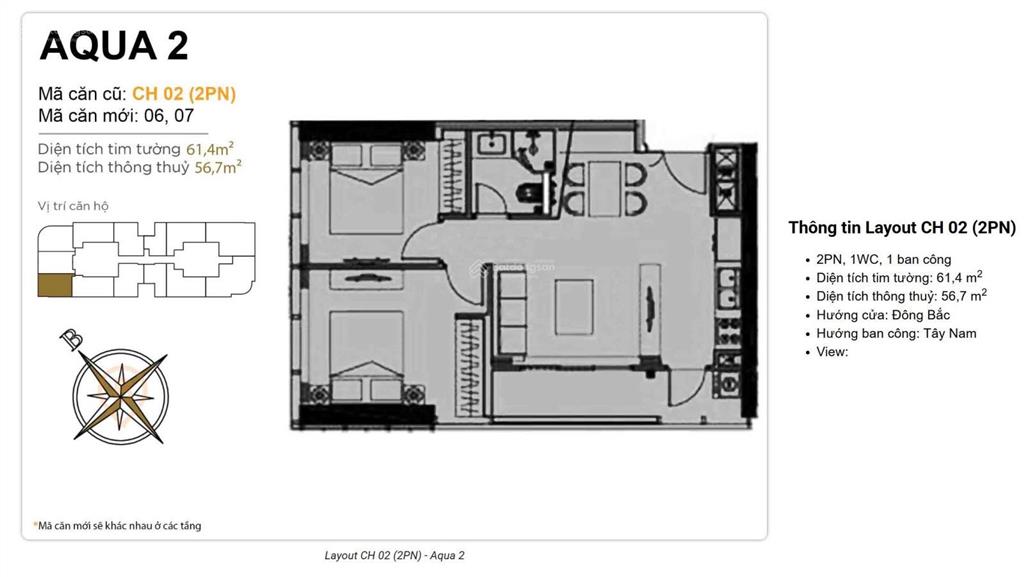Bán căn hộ 2pn góc vinhomes golden river ba son, sổ hồng, giá tốt chỉ 12,9 tỷ full nội thất