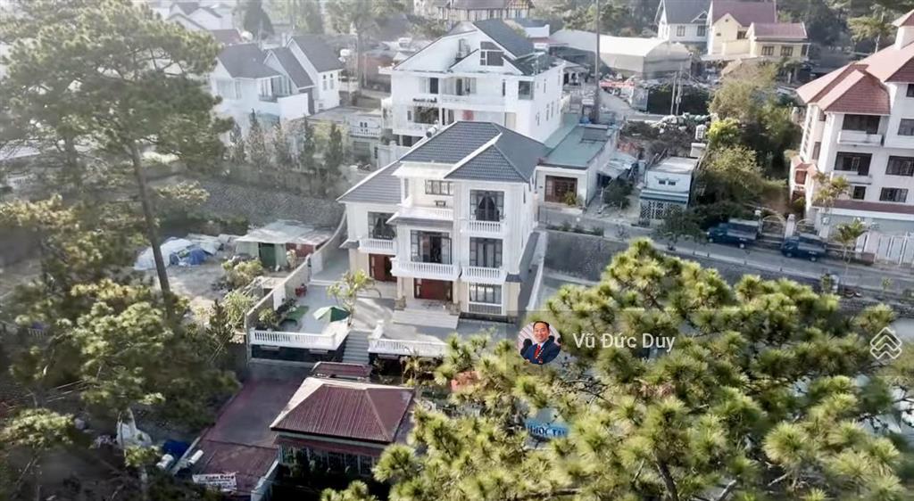 Bán villa đà lạt 738m, 2 mặt tiền sổ hồng 5 phòng, gần mây lang thang | biệt thự đà lạt 738m2, 2 mt