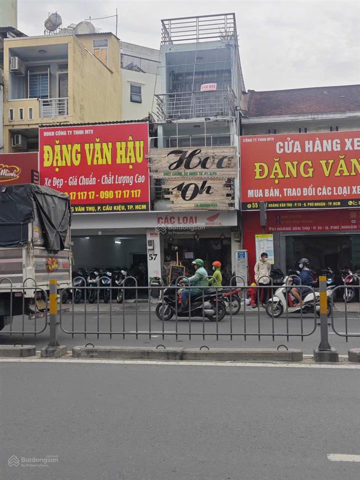 Bán nhà mặt tiền hoàng văn thụ, p.9, phú nhuận giá cực tốt