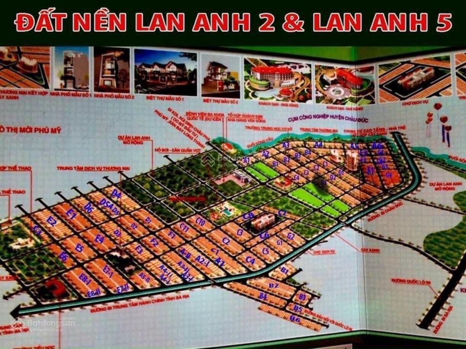 Bán đất nền dự án lan anh 2, xã hòa long, tam long, tphcm