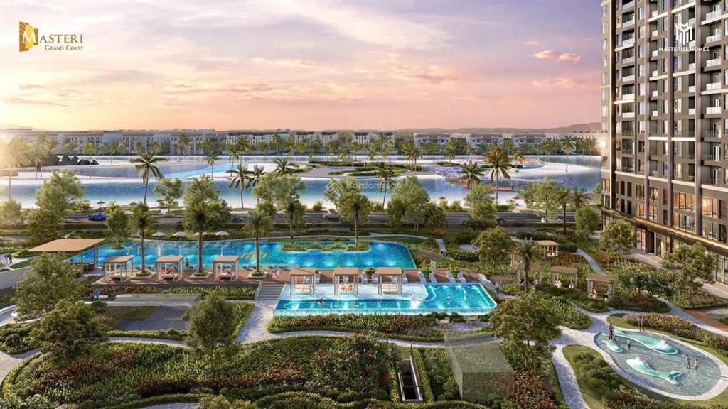 Hot sở hữu ngay căn góc view biển công viên tầng trung tại masteri grand coast, vốn 1,2 tỷ