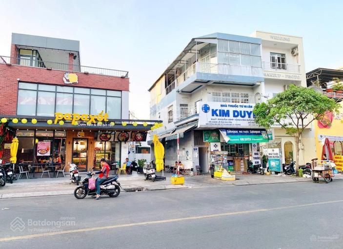 Tin thật 100% bán nhà góc 2 mt khánh hội, quận 4 dt 6,2 x 20m kết cấu hầm + 7 tầng giá 42 tỷ