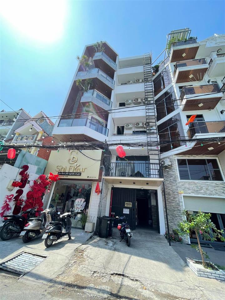 Chvv 5 tầng thu nhập 300tr/th dt sàn 1316,5m2 thông tây hội giá 49,5 tỷ tl