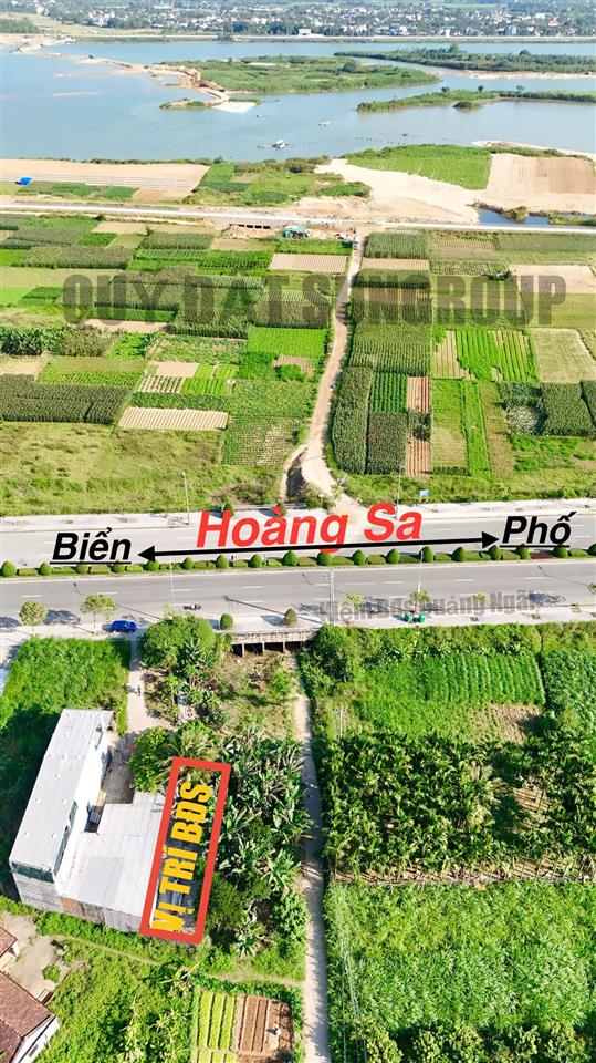 Lô đất vị trí đẹp gần mt hoàng sa, đón đầu quy hoạch sun group, 5.2 x 20m, 1.45 tỷ thương lượng