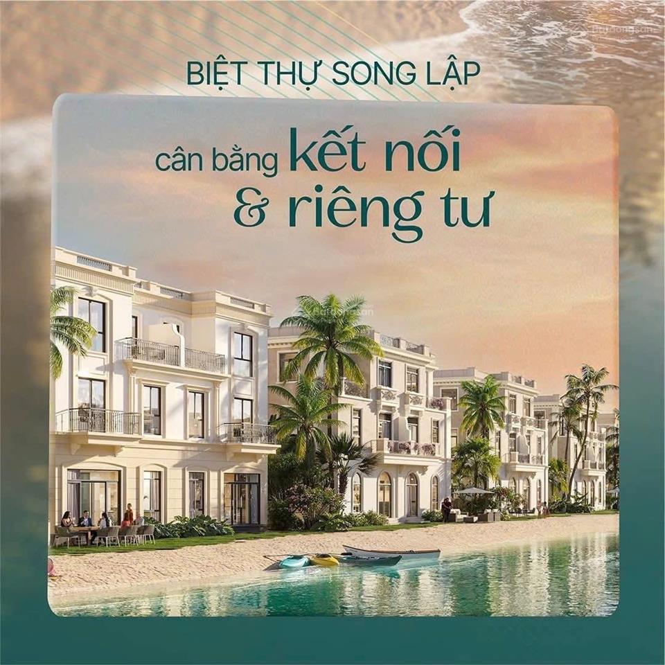 Biệt thự đơn lập vịnh tiên 280m2 giá chỉ 32 tỷ , thanh toán 4,8 tỷ sở hữu ngay