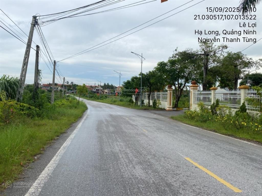Bán 160,2m2 đất tại td274, thôn bằng xăm, xã lê lợi, thành phố hạ long, quảng ninh 04984439