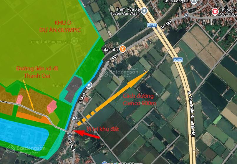 Bán đất tại mặt đường tỉnh lộ 429, phú túc phú xuyên hà nội
