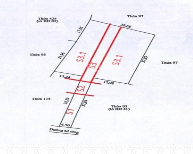 Bán 1416,3m2 đất tại td114 tbd35 thôn nam khe dài, xã lộ hòa, huyện phú lộc, tỉnh thừa thiên huế