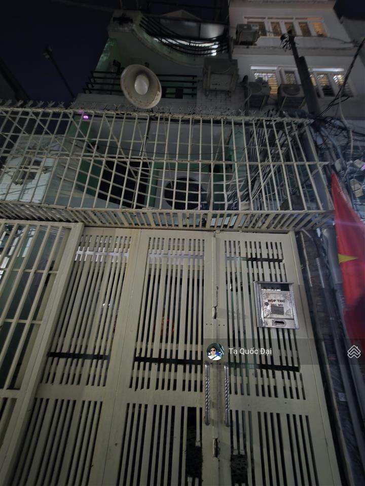 Quận 3 trần quang diệu 65.1m2 9.8 tỷ lô nhì mt 4 tầng 2 mt trước sau