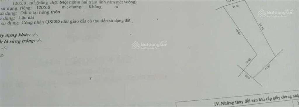 Bán đất tại mỹ hòa, tháp mười, đồng tháp, 6,2 tỷ, 1205 m2 hot! view đẹp