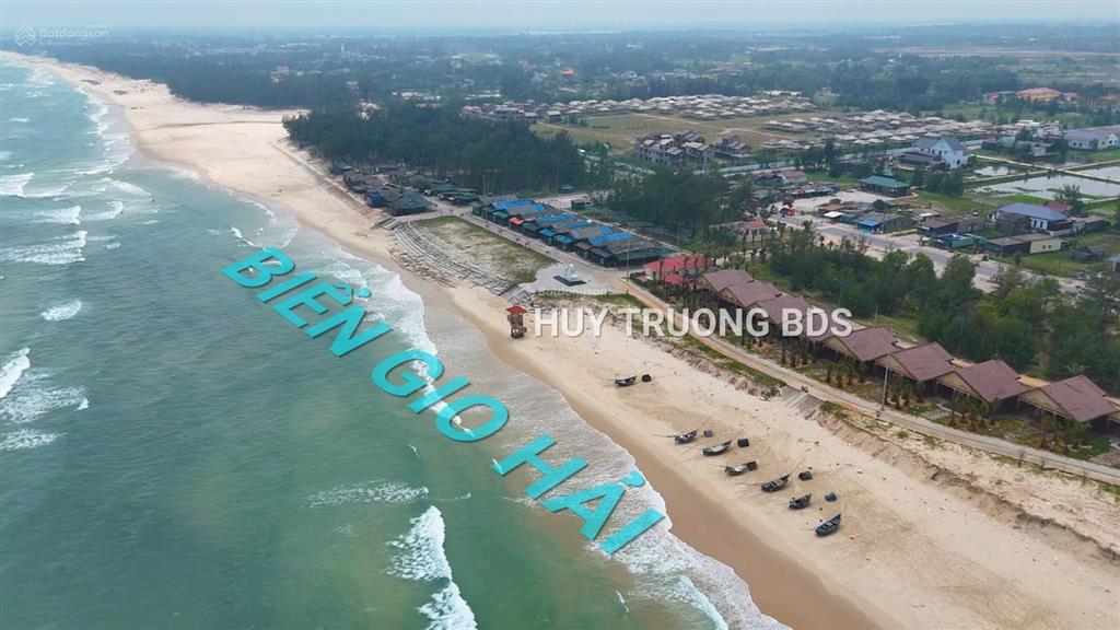 Hơn 1000m2 mặt tiền quốc phòng trung tâm khu dịch vụ biển gio hải