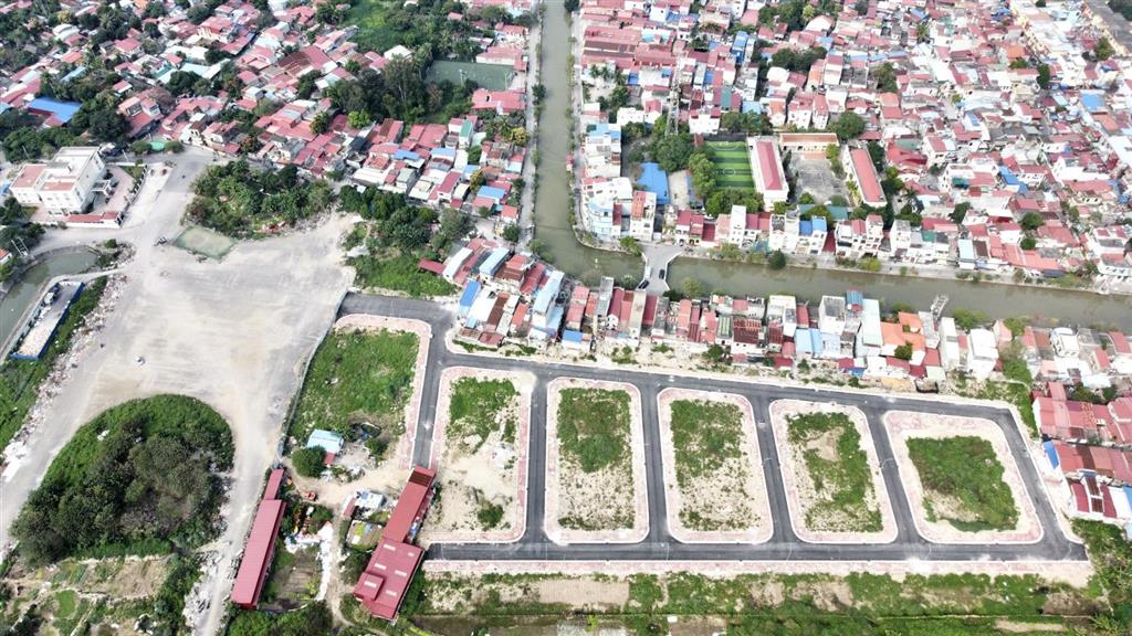 Bán lô đất 60m2 tđc đông khê 2 bram (sau trường quang trung, cách lê hồng phong 400m)