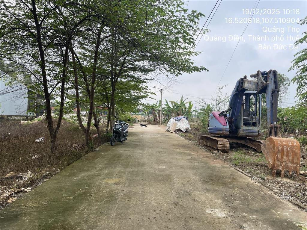 Thanh lý 103,1m2 đất tại td760, thôn phước yên, xã quảng điền, tỉnh thừa thiên huế 03569664