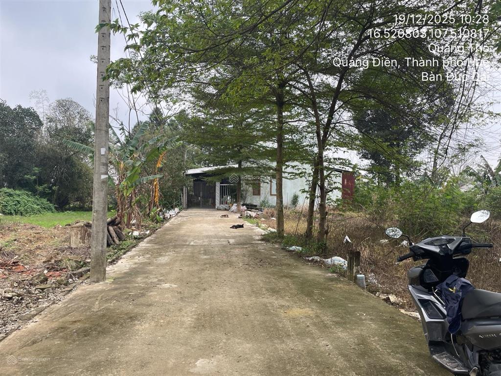 Thanh lý 102,7m2 đất tại td758, thôn phước yên, xã quảng điền, tỉnh thừa thiên huế 03569664