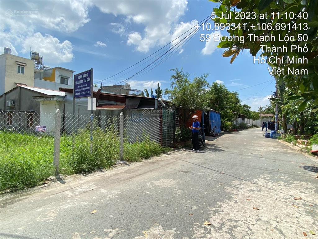 Bán tài sản tại td812, tbd3, 63 đường tl 50, khu phố 2, phường thạnh lộc, quận 12, hcm