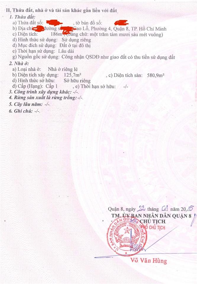 Bán nhà lớn kdc biệt thự cao lỗ, phường 4, quận 8, tp hồ chí minh(phường chánh hưng mới) giá tốt