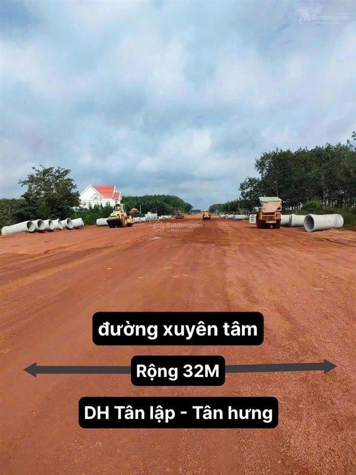 Chủ bán lô đất, mặt tiền đường xuyên tâm 32m, thổ cư sổ sẵn