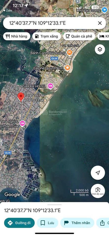 Đất nền vạn lương, vạn ninh cách biển chỉ 700m