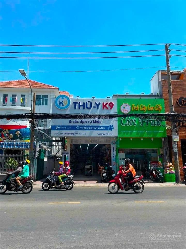 Khu đất mặt tiền cmt8, quận 3 ngay tuyến metro số 2 bến thành tham lương
