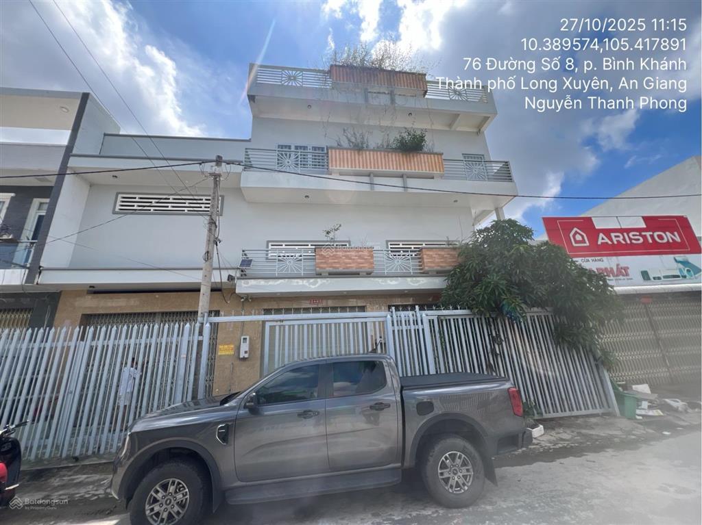 Bán đất tại td307, bình khánh, long xuyên, an giang, 210m2, mặt tiền 10m view đẹp hot 02120206