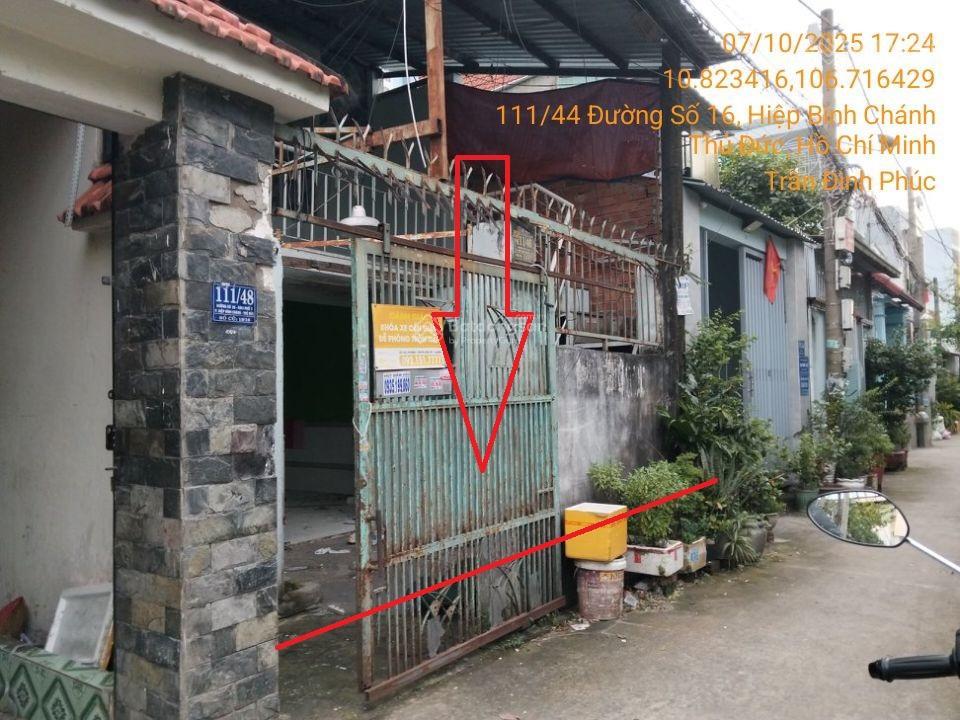 Bán đất tại td37, tbd 156, 111/46 đường số 16, kp3, hiệp bình chánh, thủ đức, hcm, 130,3 m2