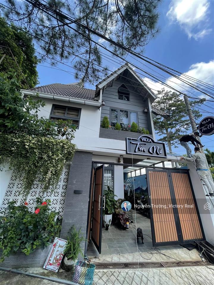 Villa góc 2 mặt tiền hẻm ô tô phạm hồng thái, p10, tp. đà lạt chỉ 10,2 tỷ, hồ xuân hương 350 mét