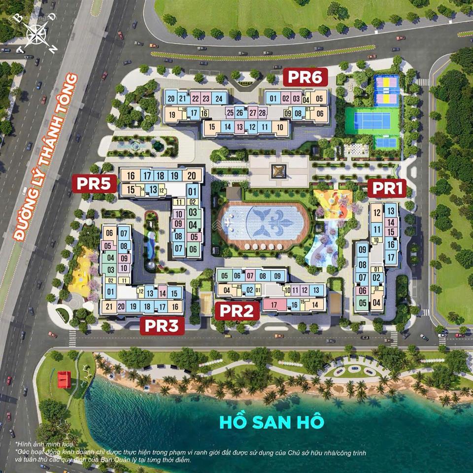 Bán cắt lỗ 150 triệu cc đẹp tại the paris vinhomes ocean park, 4 tỷ, 63 m2, 2pn, 2wc gần metro