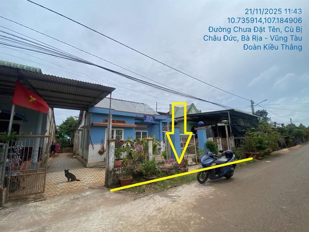 Ngân hàng thanh lý đất thửa 843, cù bị, châu đức, bà rịa vũng tàu, 312,4 m2 02604650