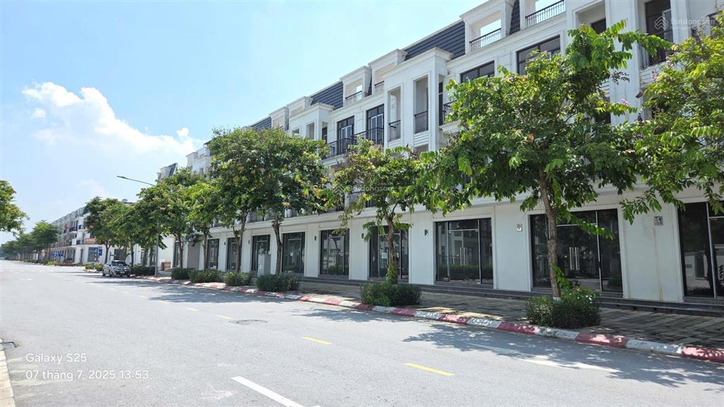 Căn liền kề đường 16,5m trục chính với 2 mặt đường hud mê linh central 104m2 đã có sổ, chỉ hơn 9 tỷ