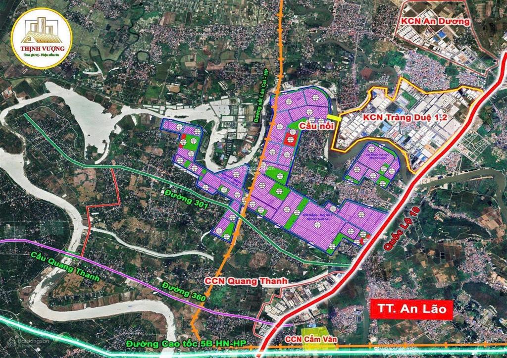 Cần bán nhanh lô đất thổ cư sát cạnh kcn tràng duệ 3 4