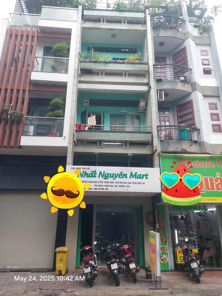 Cần bán nhà mặt tiền ngô thị thu minh (sát lê văn sỹ), tân bình, dt 4x16m, 5 tầng, giá 16,9 tỷ tl