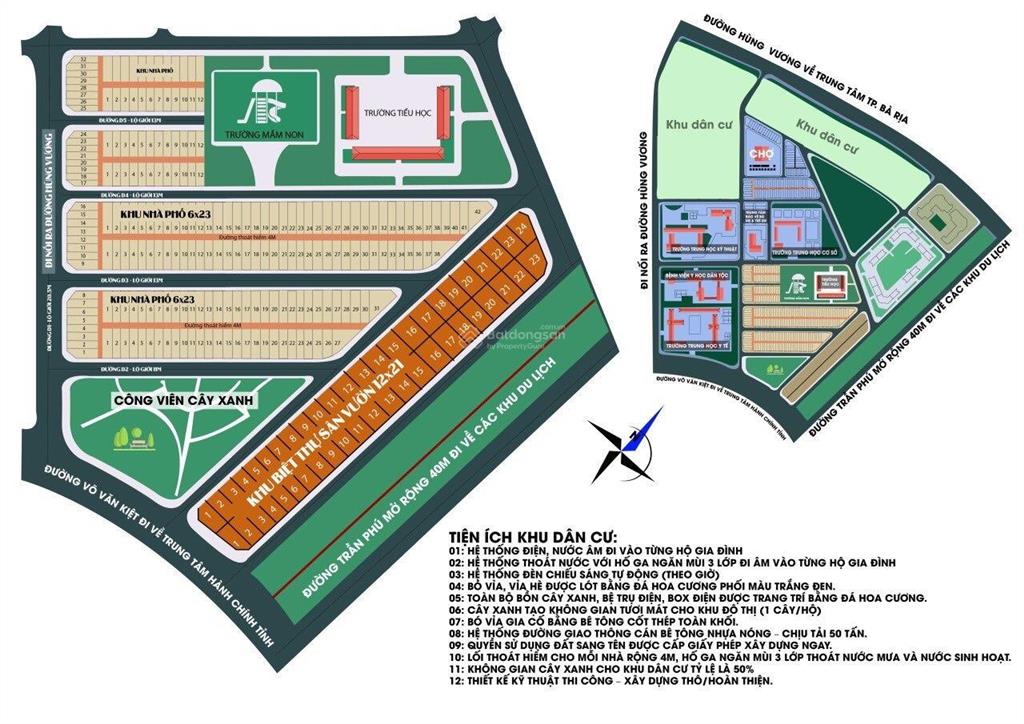 Bán đất nền dự án thanh sơn c (thanh sơn residential) tại võ văn kiệt, giá 2,8 tỷ, 138 m², bà rịa