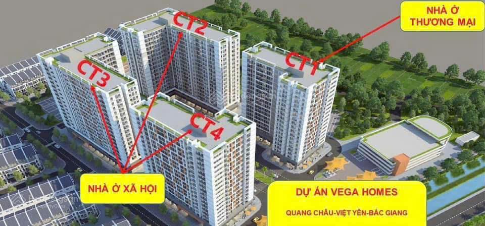 Căn hộ đẹp, nhiều tiện ích tại vega homes bắc ninh