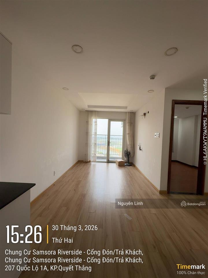 1,350 tỷ căn hộ 46m2 xinh xắn view sông thoáng mát tại samsora riverside