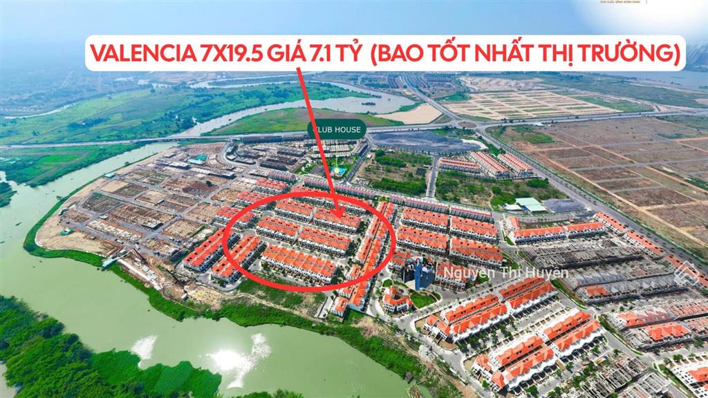 Nhà phố valencia 7x19.5m đối diện dãy shophouse giá 6.5 tỷ (all in) nhà sẵn nh hỗ trợ vay 60%