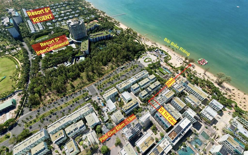 Giá gốc 15.7 tỷ, giá bán 13.5 tỷ waterfront 14 pn. siêu phẩm cách biển 50m. duy nhất được bán ra