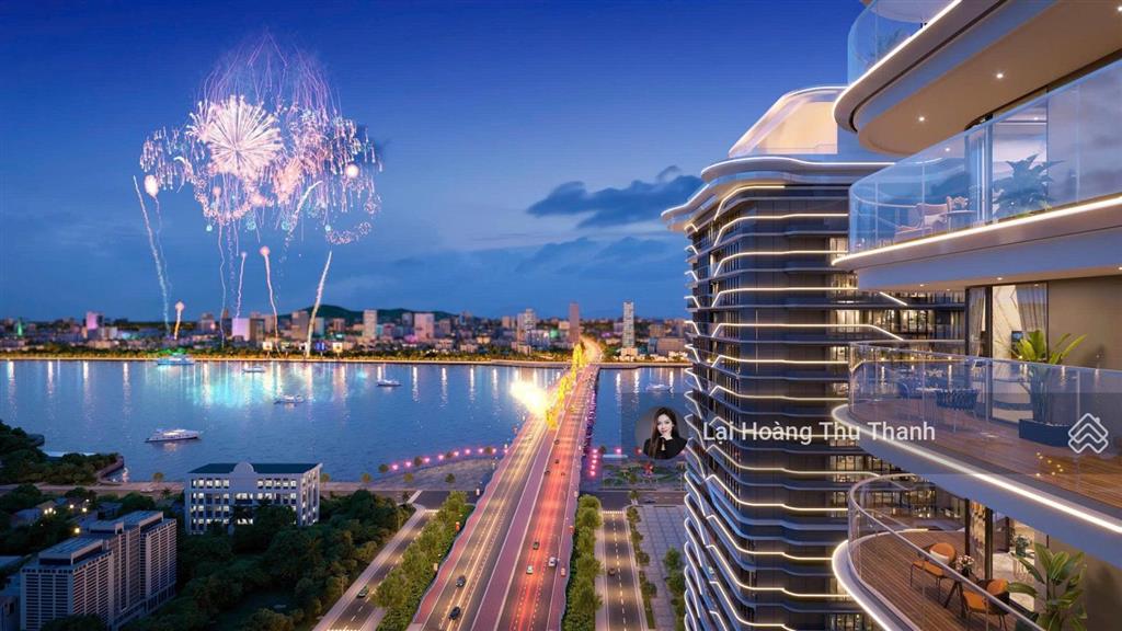 Thu thanh ngoại giao căn 1pn+ 54m2 5 tỷ view sông, cầu rồng và biển mỹ khê the legend đà nẵng