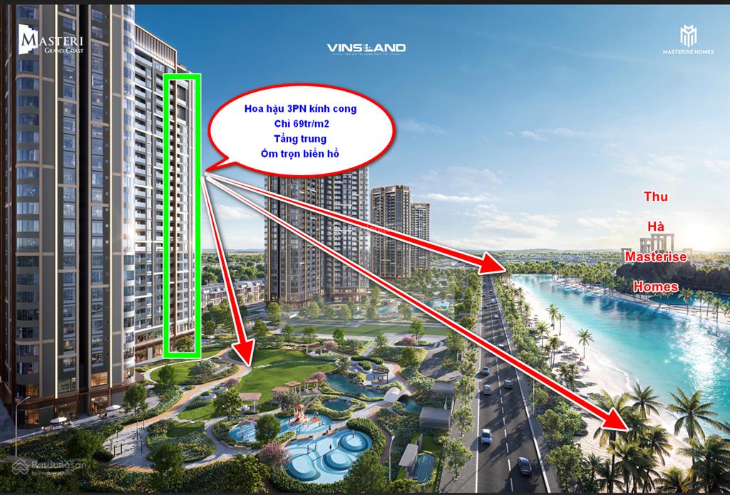 Em hà có tiền là mua luôn hoa hậu 3pn kính cong ngắm biển hồ 18ha đẹp nhất masteri grand coast