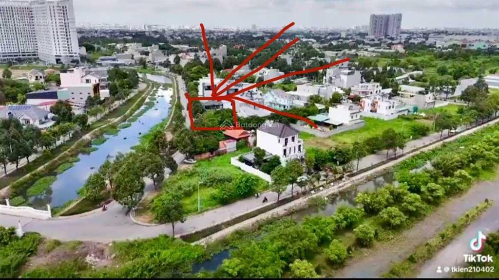 Bán lô biệt thự mặt sông 220m2 đường 12m ngay mặt tiền sông đối diện bv hạnh phúc giá 37tr/m2