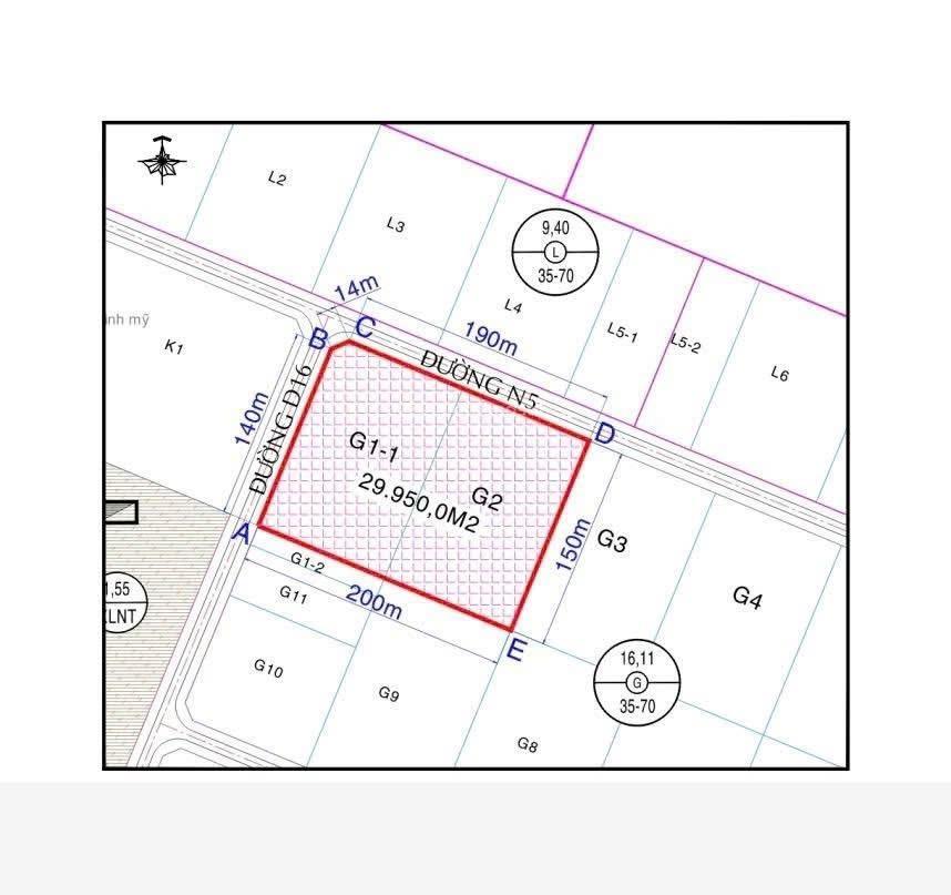 Bán 29.000m2 đất khu công nghiệp hoà phú vĩnh long