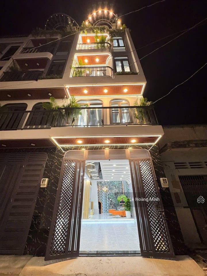 Siêu phẩm 4 tầng full nội thất 1/ ngắn đường tân thới nhất 05